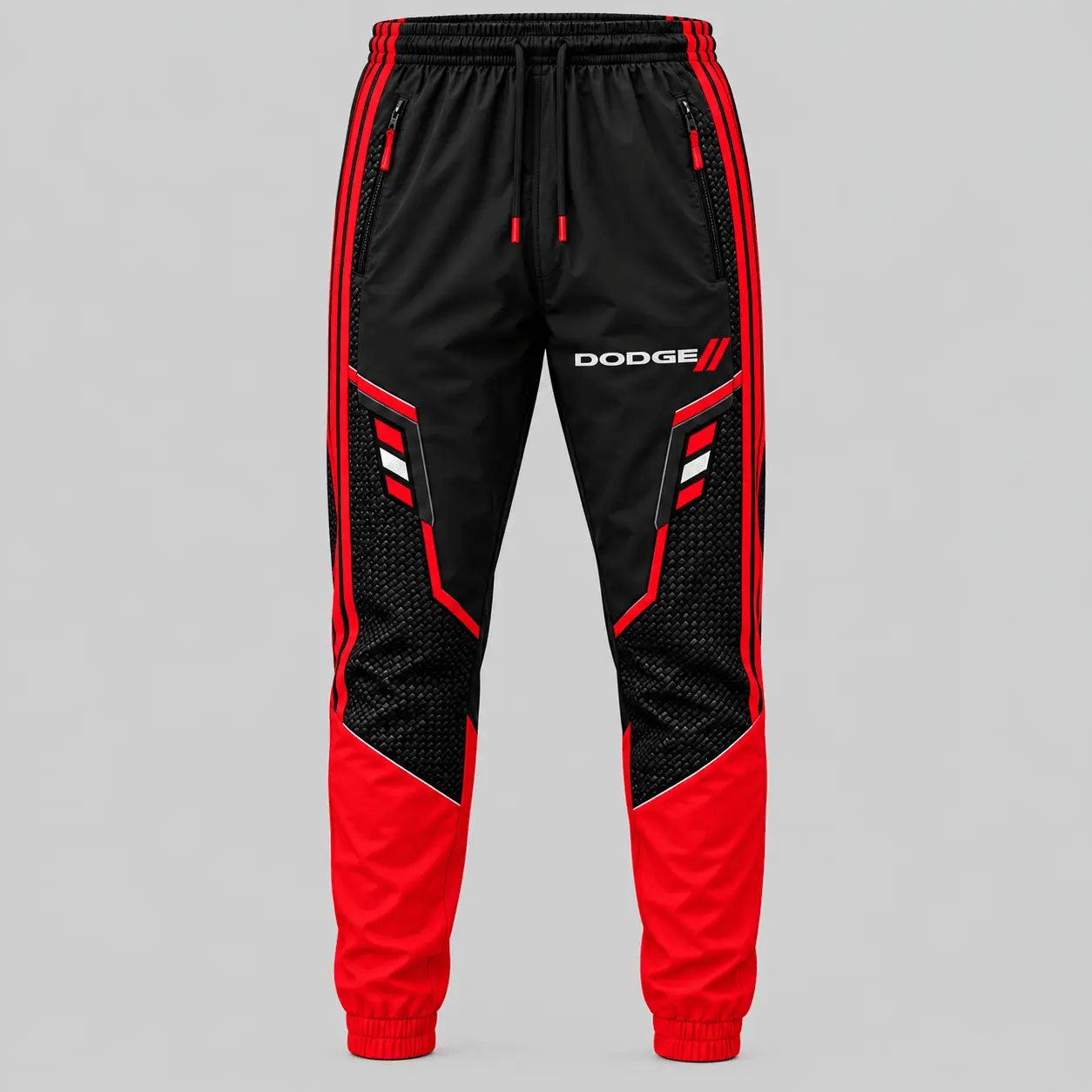 Dodge | Blue Black Paneled Tracksuit Set - Jogger