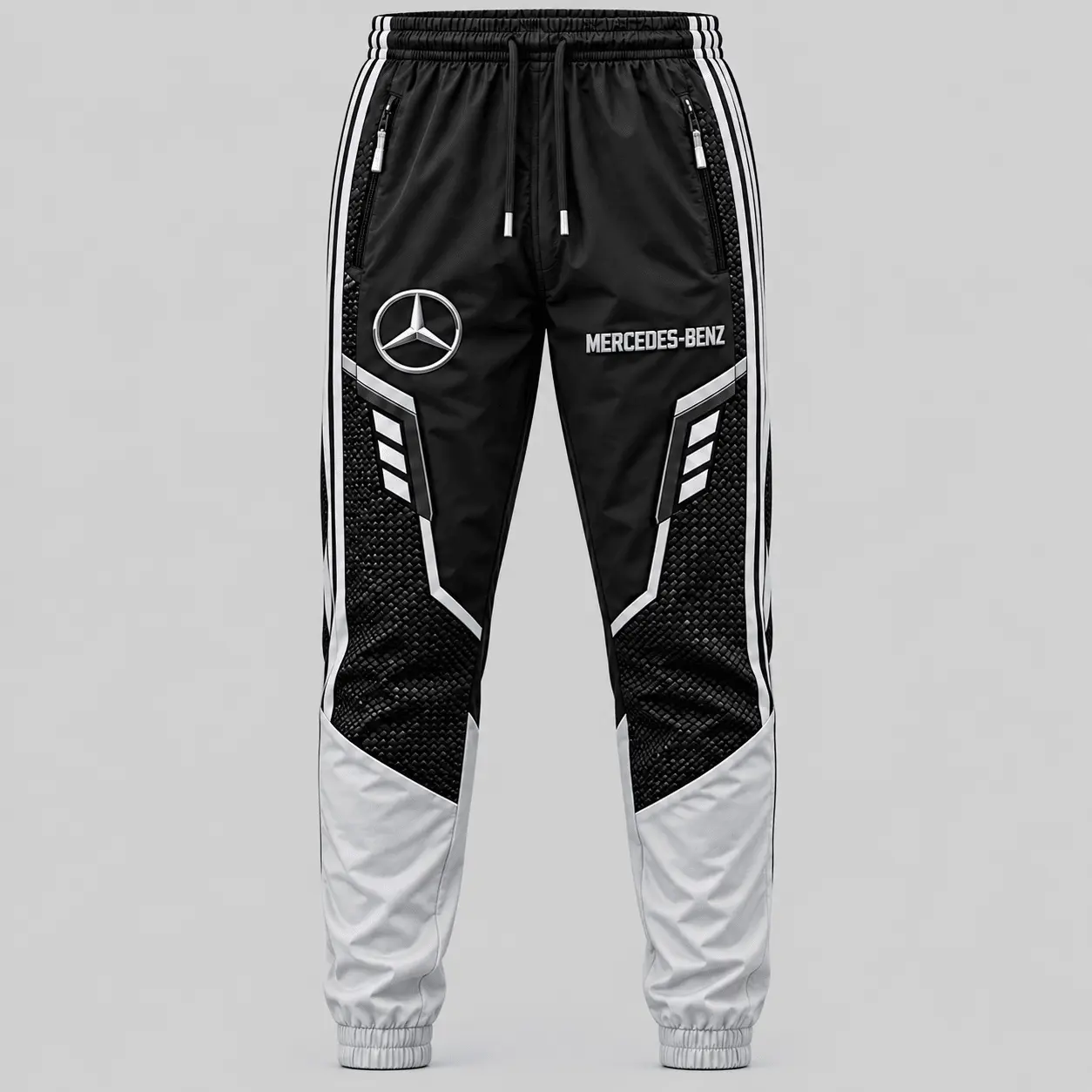 Mercedes-Benz | Blue Black Paneled Tracksuit Set - Jogger