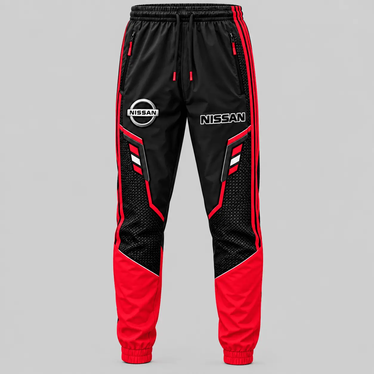 Nissan | Blue Black Paneled Tracksuit Set - Jogger