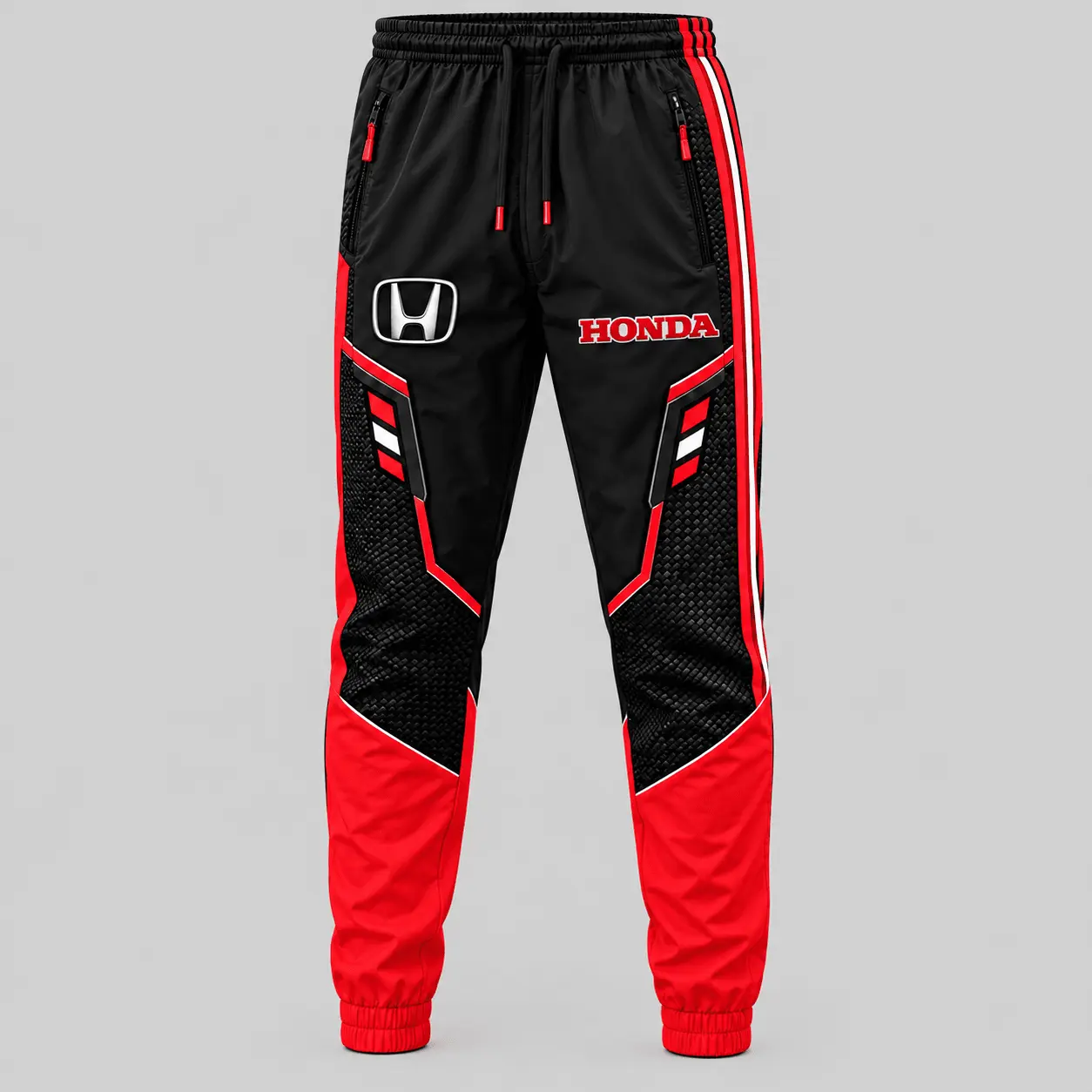 Honda | Blue Black Paneled Tracksuit Set - Jogger