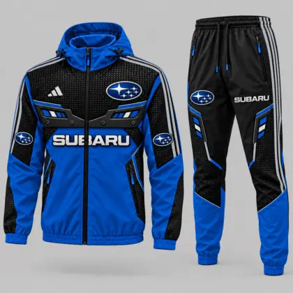 Subaru | Textured Armor Panel Tracksuit Set