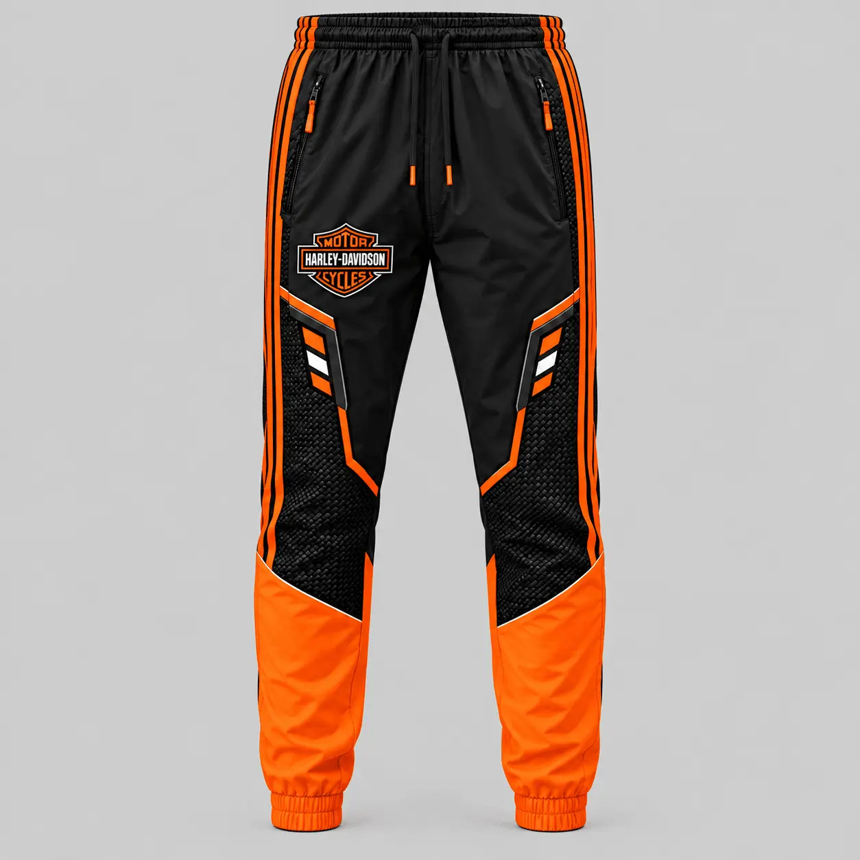 Harley-Davidson | Blue Black Paneled Tracksuit Set - Jogger