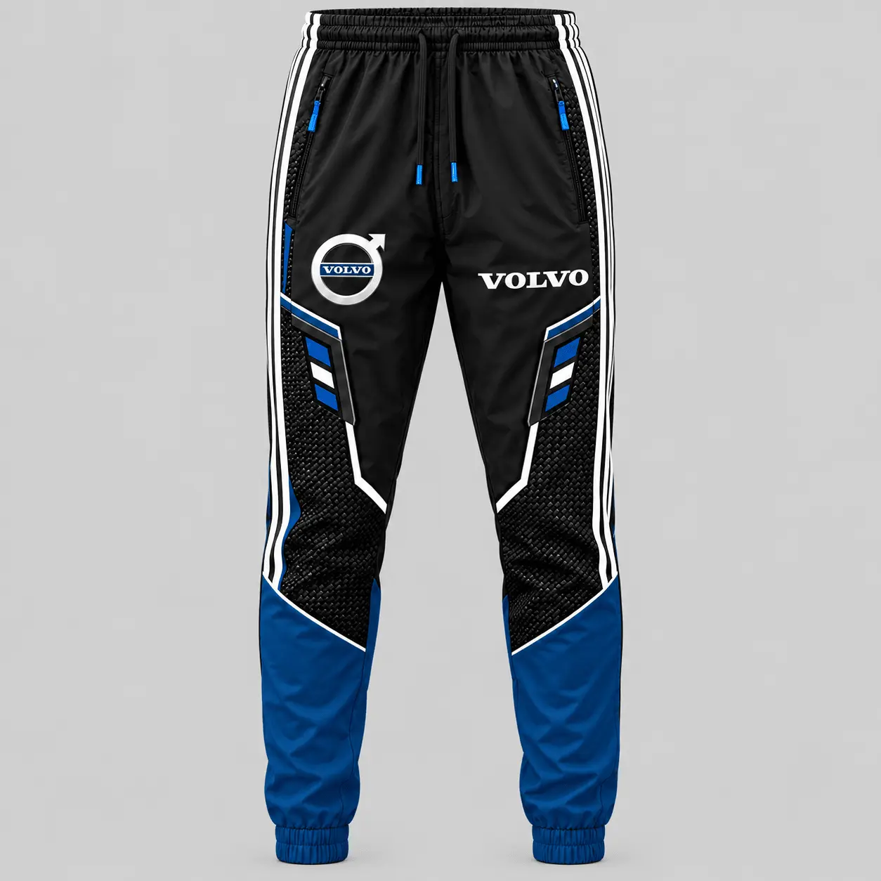 Volvo | Blue Black Paneled Tracksuit Set - Jogger