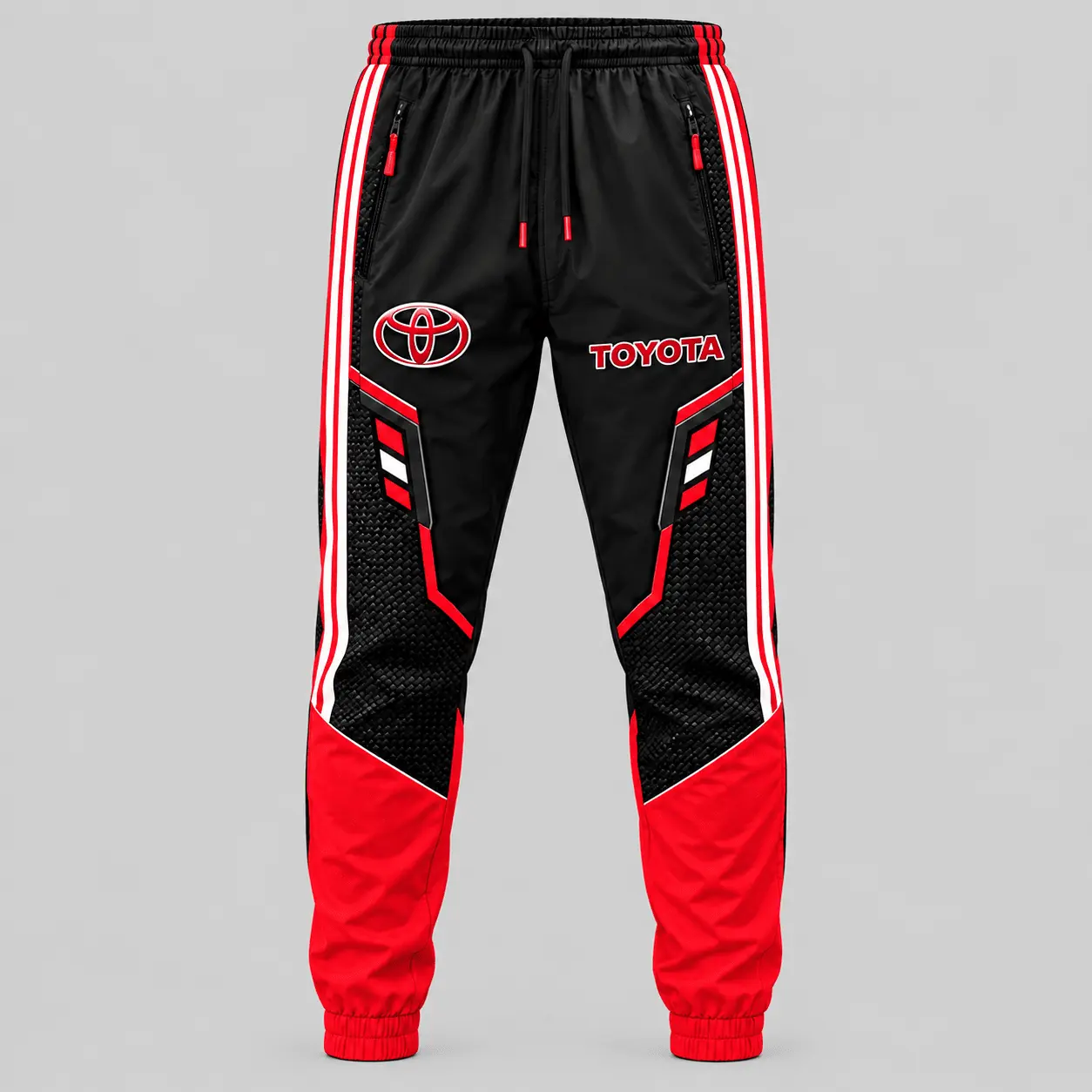 Toyota | Blue Black Paneled Tracksuit Set - Jogger