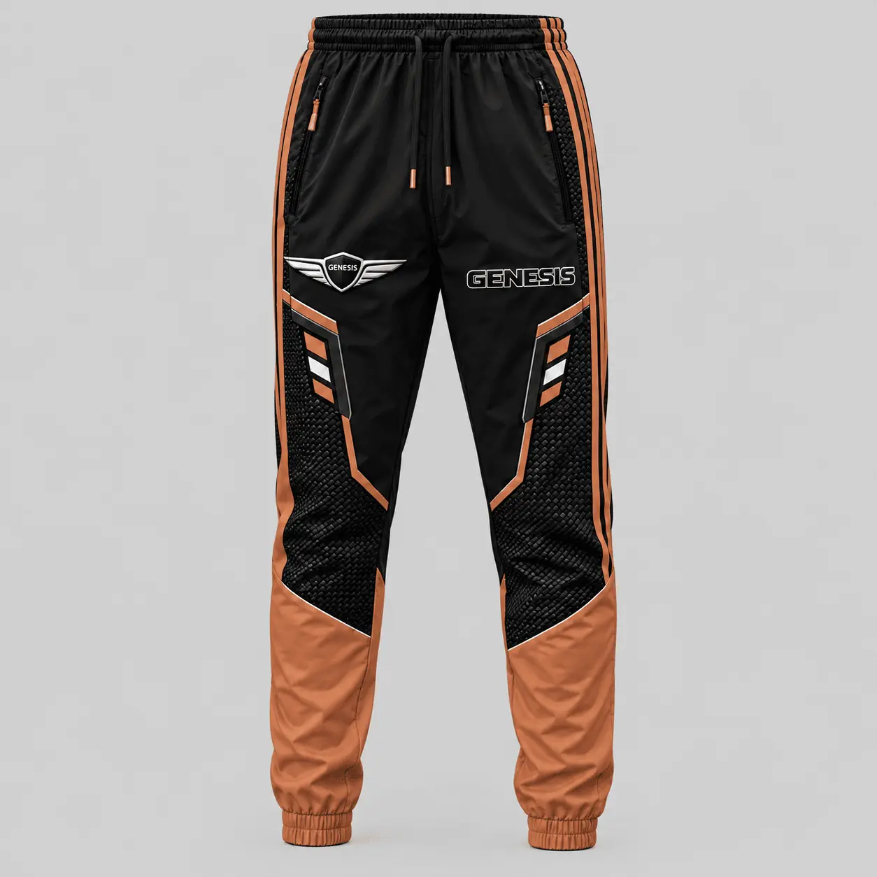 Genesis | Blue Black Paneled Tracksuit Set - Jogger