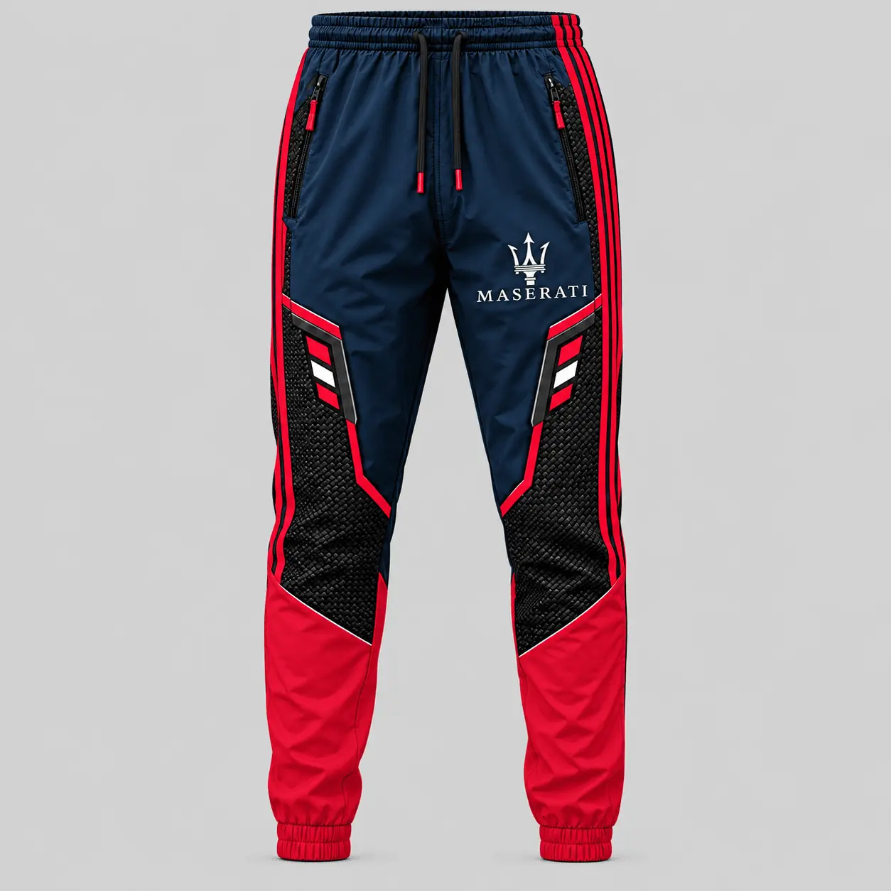 Maserati | Blue Black Paneled Tracksuit Set - Jogger