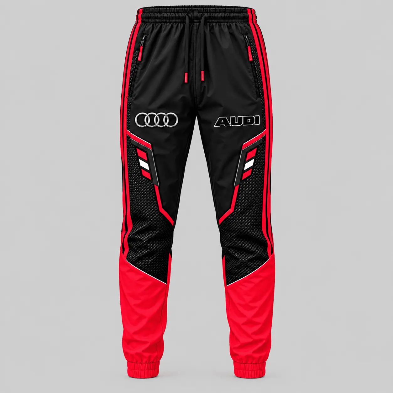Audi | Blue Black Paneled Tracksuit Set - Jogger