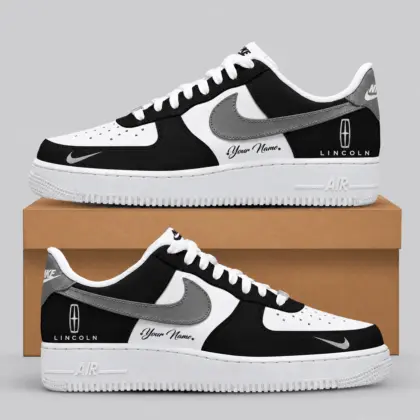 Lincoln | Personalized Script Paneled AF1 Sneakers
