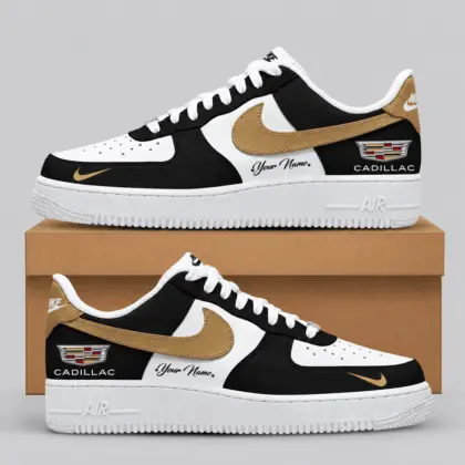 Cadillac | Personalized Script Paneled AF1 Sneakers