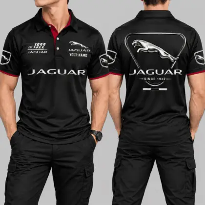 Jaguar | Crest Emblem Motorsport Polo