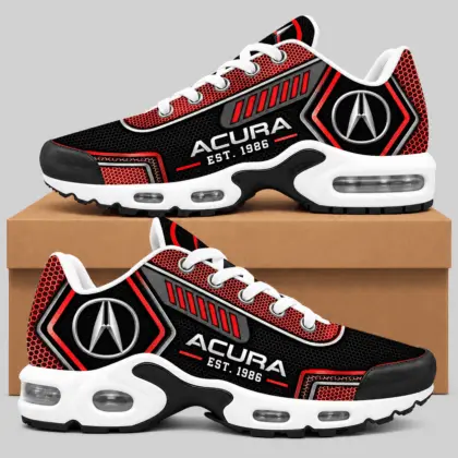 Acura | Black Silver Honeycomb Air Max Shoes