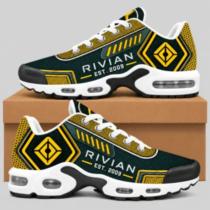 Rivian | Black Silver Honeycomb Air Max Shoes