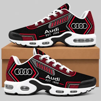 Audi | Black Silver Honeycomb Air Max Shoes