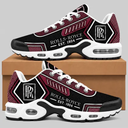 Rolls-Royce | Black Silver Honeycomb Air Max Shoes