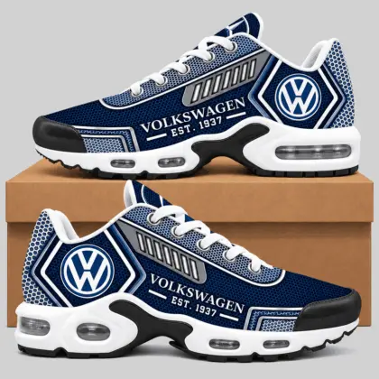 Volkswagen | Black Silver Honeycomb Air Max Shoes