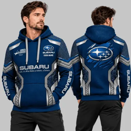 Subaru | Honeycomb Armor Slash Graphic Hoodie