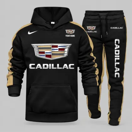 Cadillac | Racing Stripe Graphic Tracksuit Set