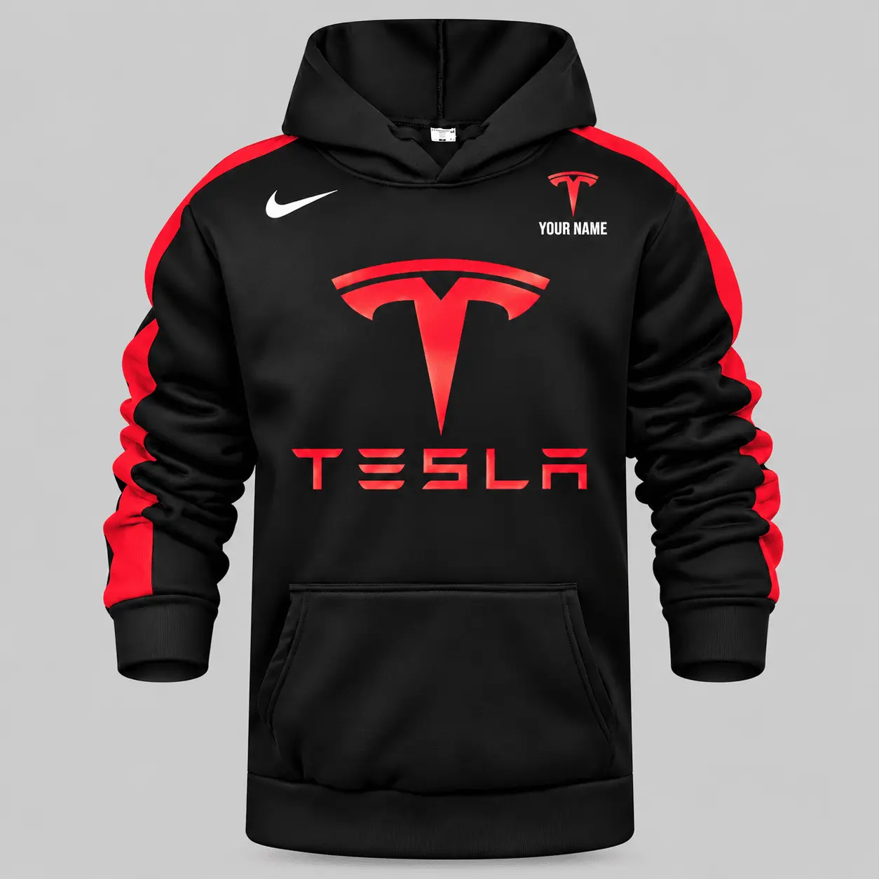 Tesla | Racing Stripe Graphic Tracksuit Set - Hoodie