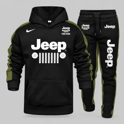 Jeep | Racing Stripe Graphic Tracksuit Set