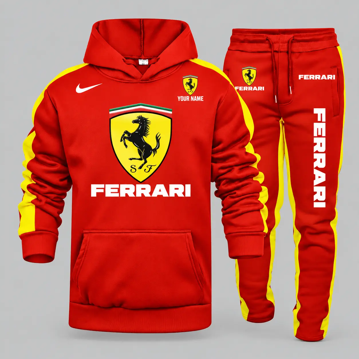 Ferrari | Racing Stripe Graphic Tracksuit Set