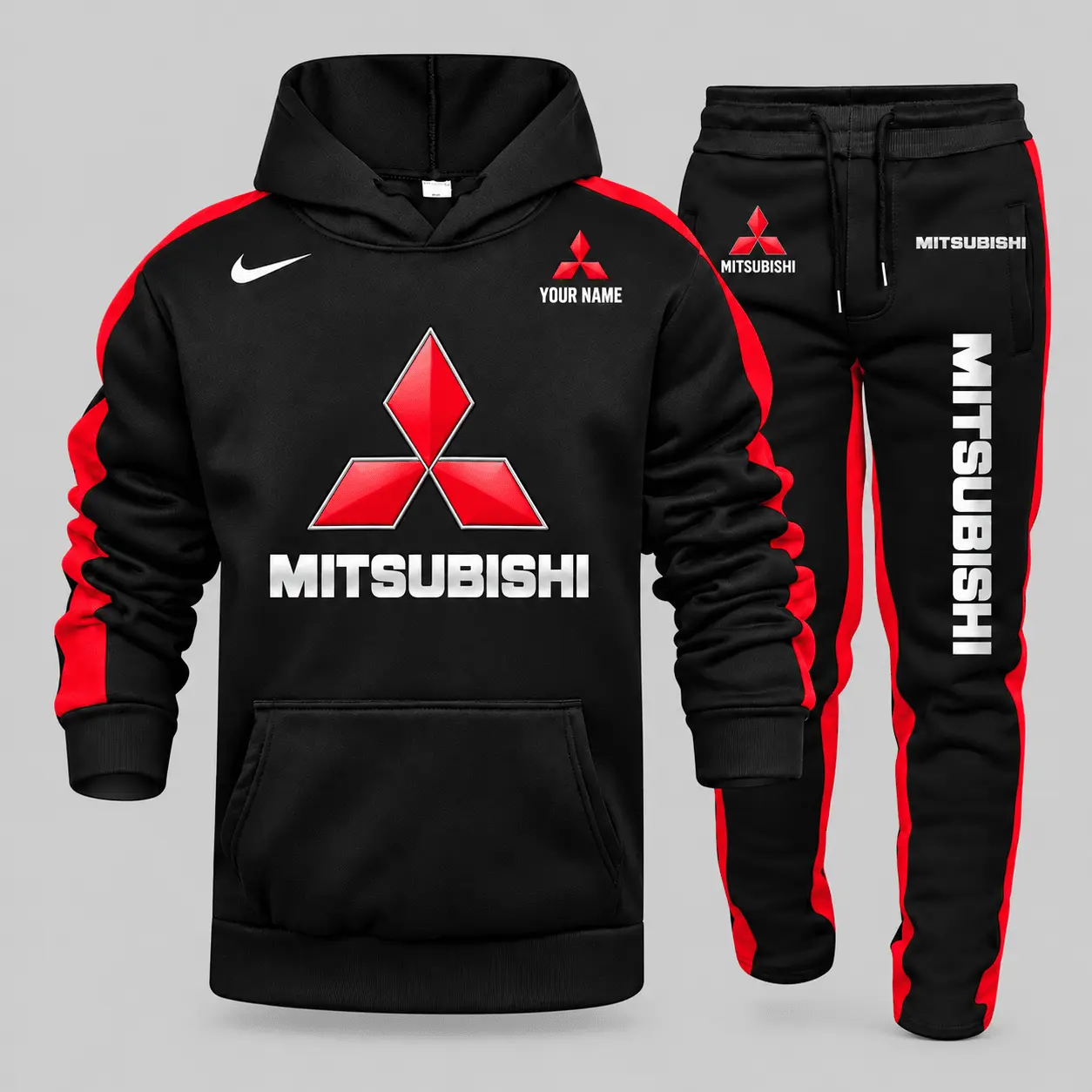 Mitsubishi | Racing Stripe Graphic Tracksuit Set