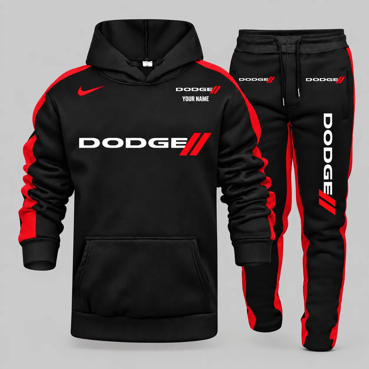 Dodge | Racing Stripe Graphic Tracksuit Set