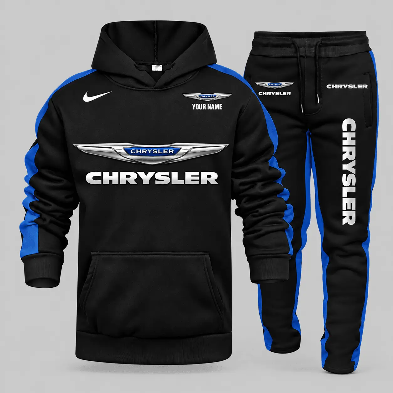 Chrysler | Racing Stripe Graphic Tracksuit Set