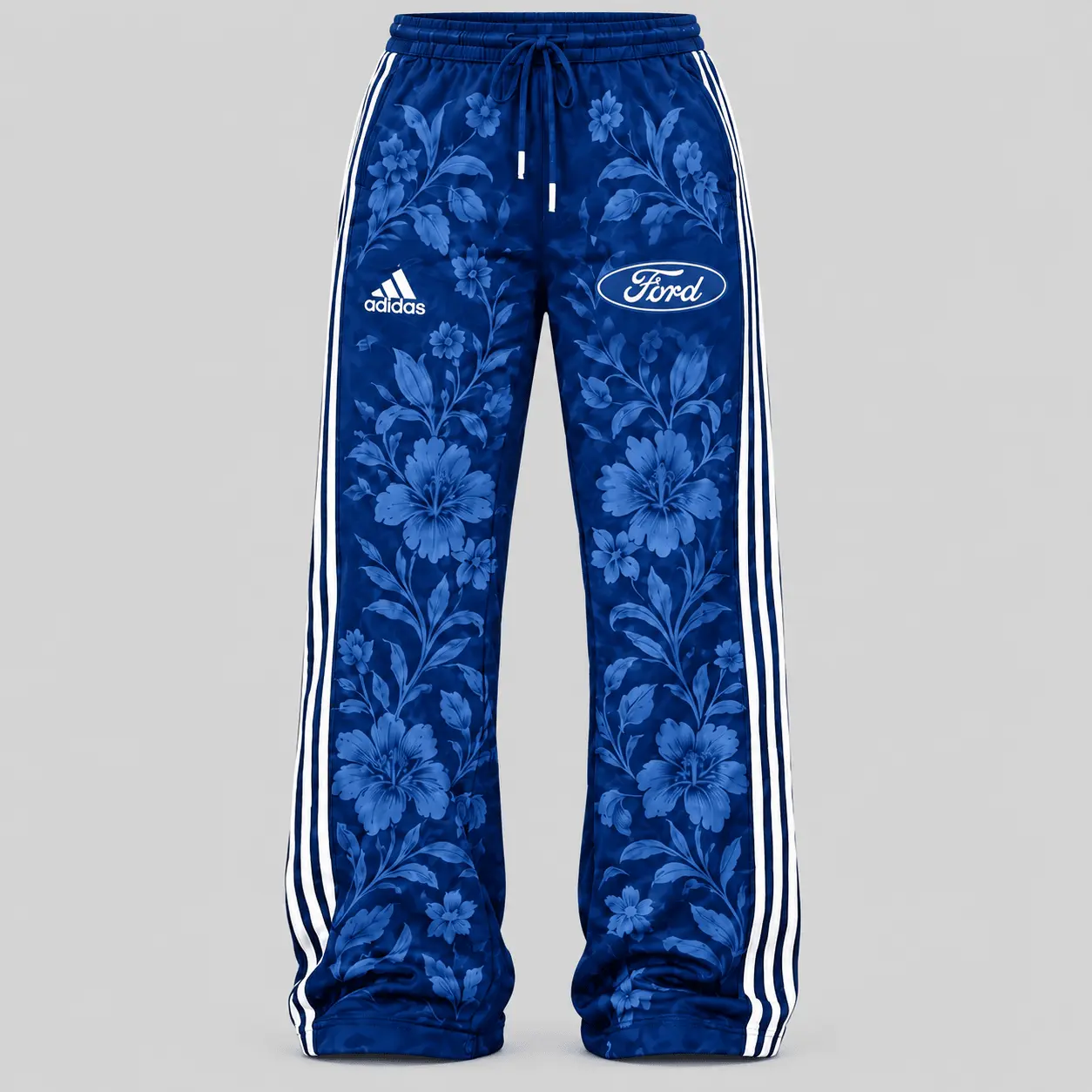 Ford | Floral Side-Stripe Quarter-Zip + Pants - Pants