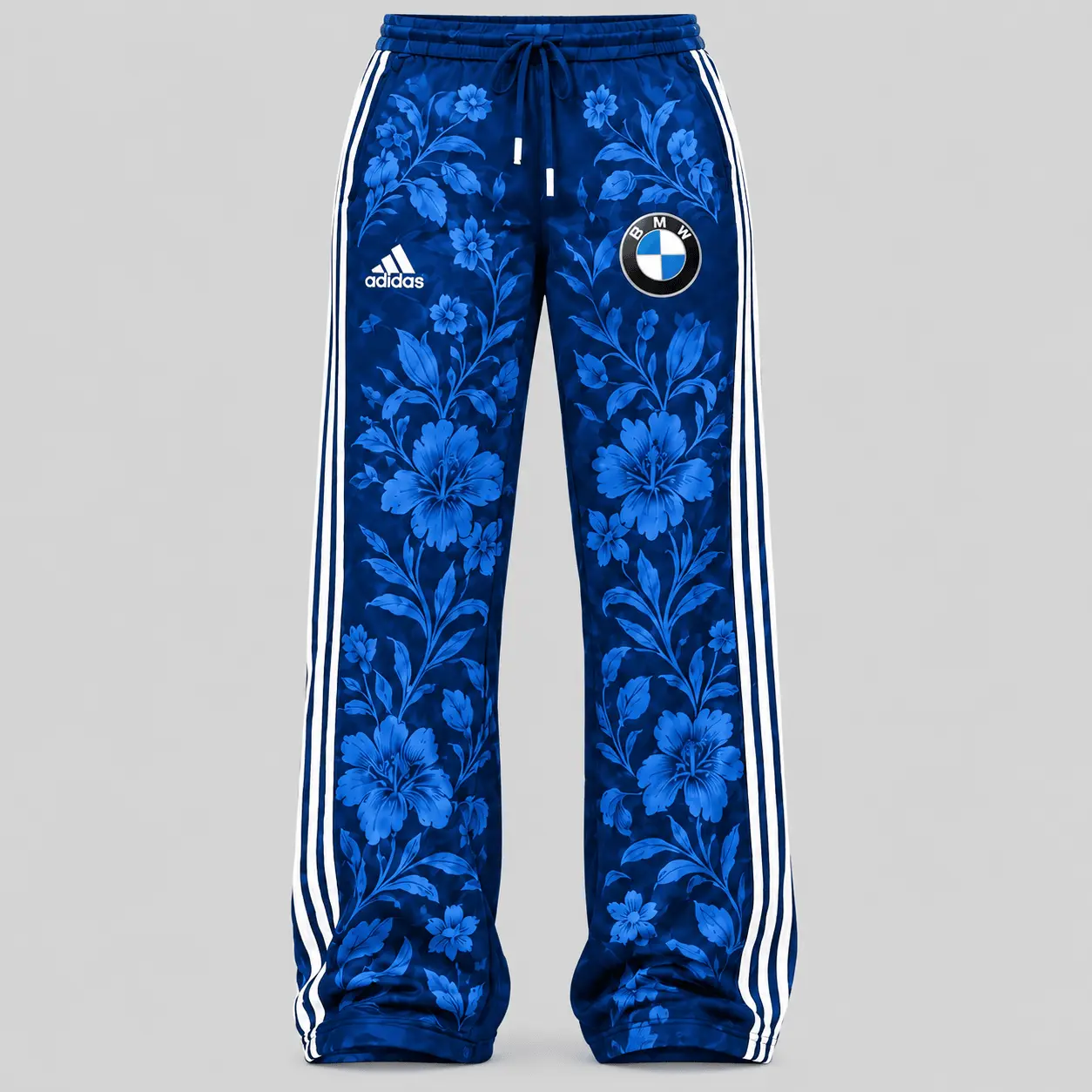 BMW | Floral Side-Stripe Quarter-Zip + Pants - Pants