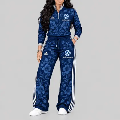 Volkswagen | Floral Side-Stripe Quarter-Zip + Pants