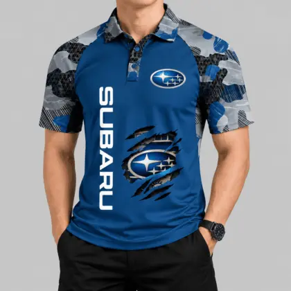 Subaru | Camouflage Raglan Claw Graphic Polo