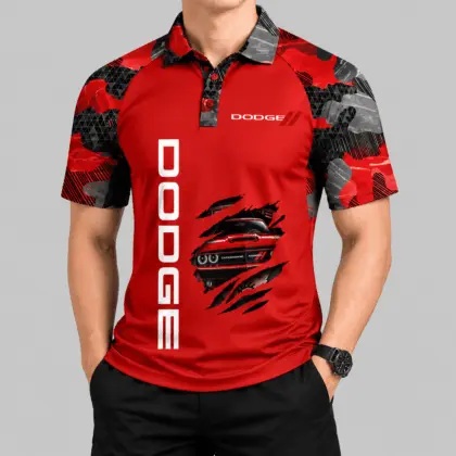 Dodge | Camouflage Raglan Claw Graphic Polo