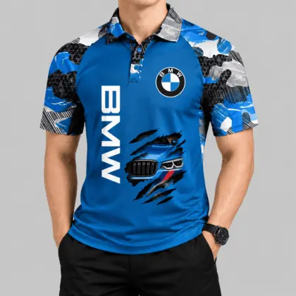 BMW | Camouflage Raglan Claw Graphic Polo