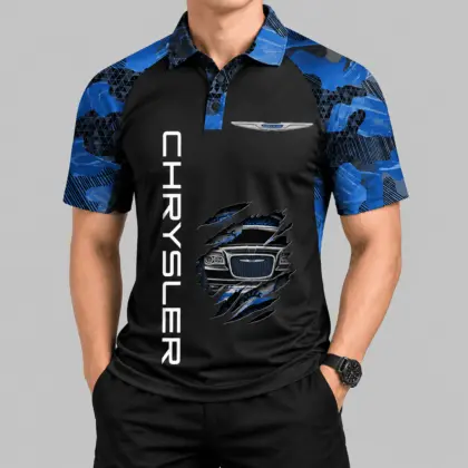 Chrysler | Camouflage Raglan Claw Graphic Polo