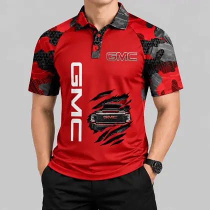 GMC | Camouflage Raglan Claw Graphic Polo