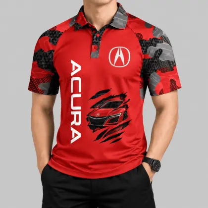 Acura | Camouflage Raglan Claw Graphic Polo