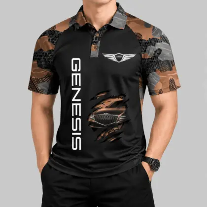 Genesis | Camouflage Raglan Claw Graphic Polo