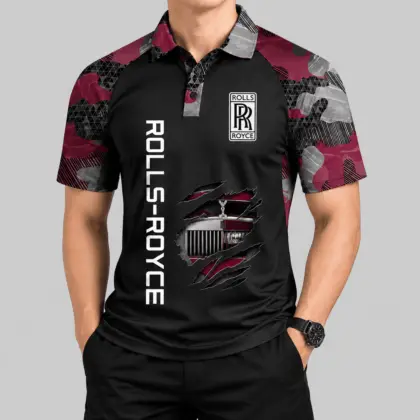 Rolls-Royce | Camouflage Raglan Claw Graphic Polo