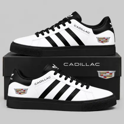 Cadillac | Triple Stripe Crest Superstar Shoes