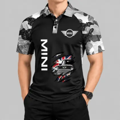 Mini | Camouflage Raglan Claw Graphic Polo