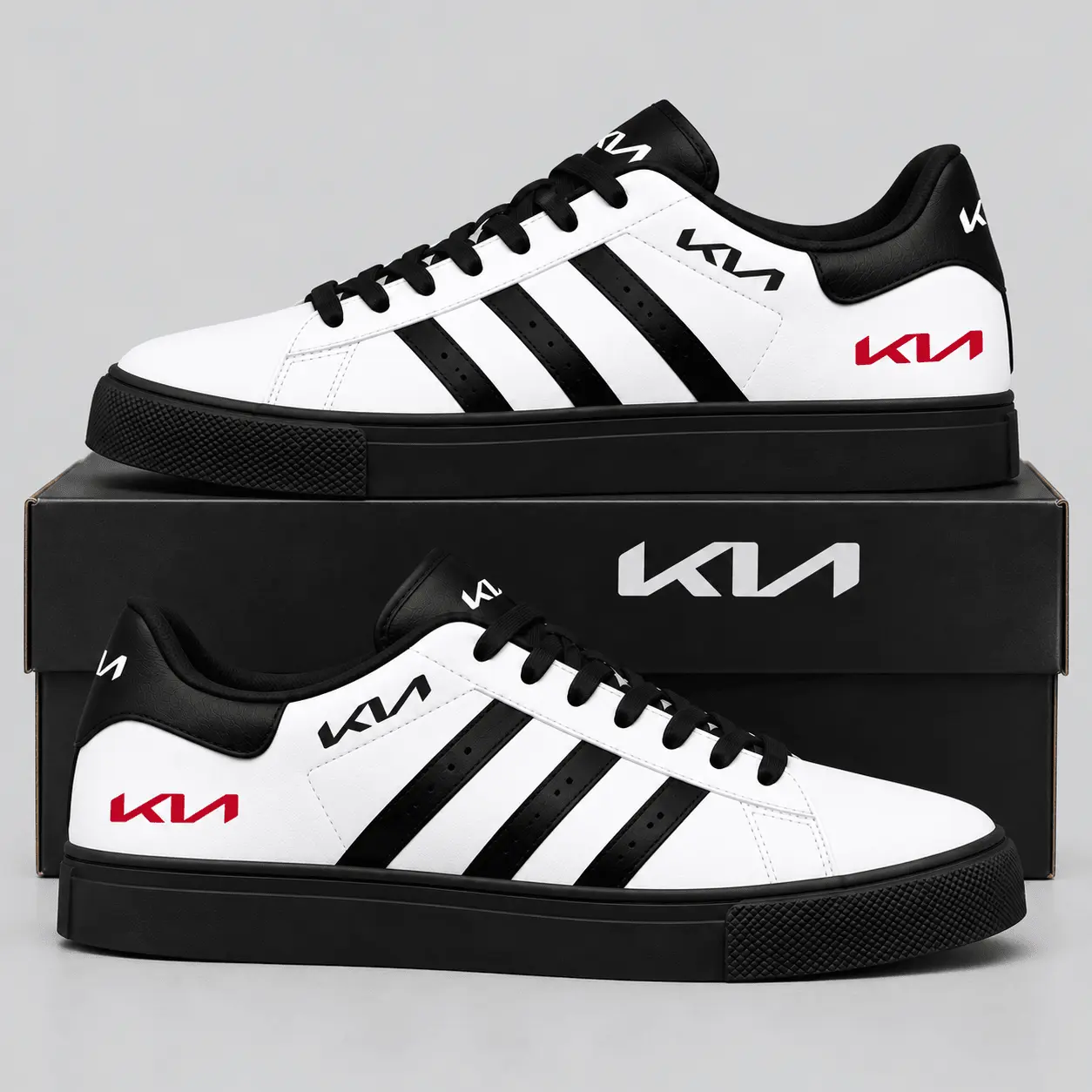 Kia | Triple Stripe Crest Superstar Shoes