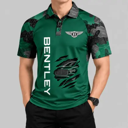 Bentley | Camouflage Raglan Claw Graphic Polo