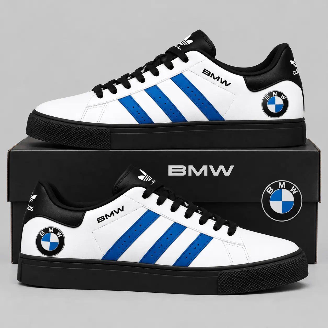 BMW | Triple Stripe Crest Superstar Shoes