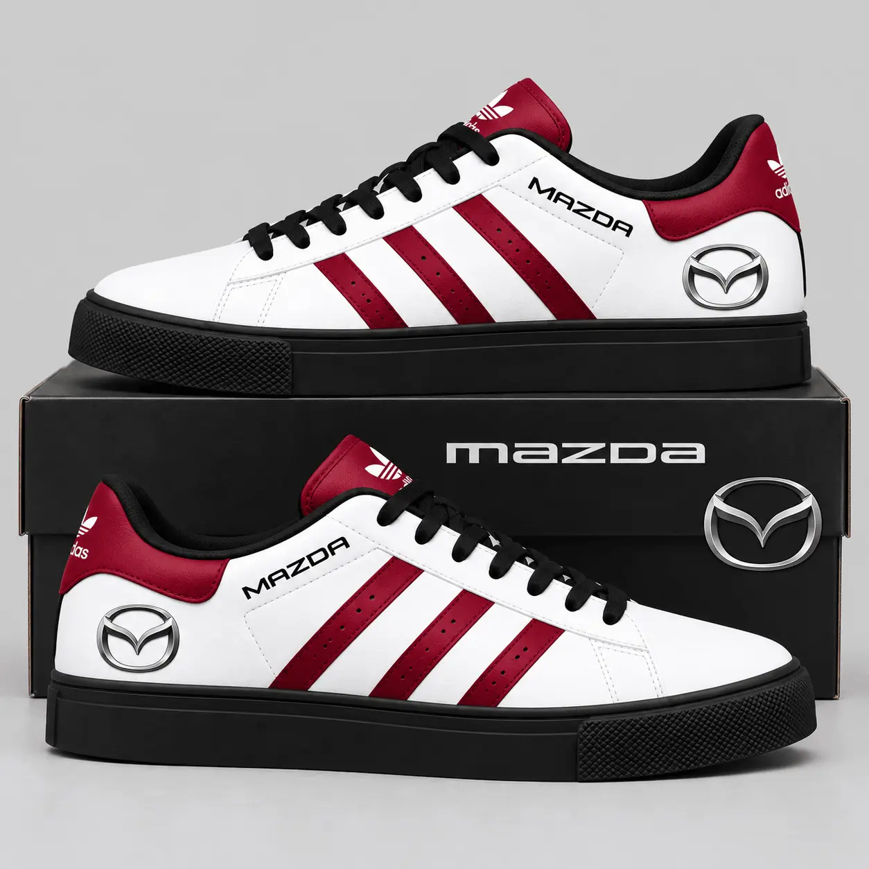 Mazda | Triple Stripe Crest Superstar Shoes