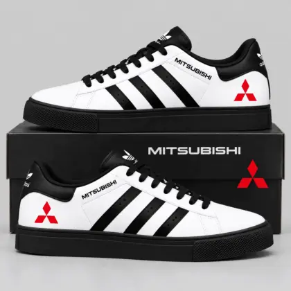 Mitsubishi | Triple Stripe Crest Superstar Shoes