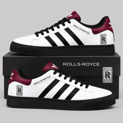 Rolls-Royce | Triple Stripe Crest Superstar Shoes