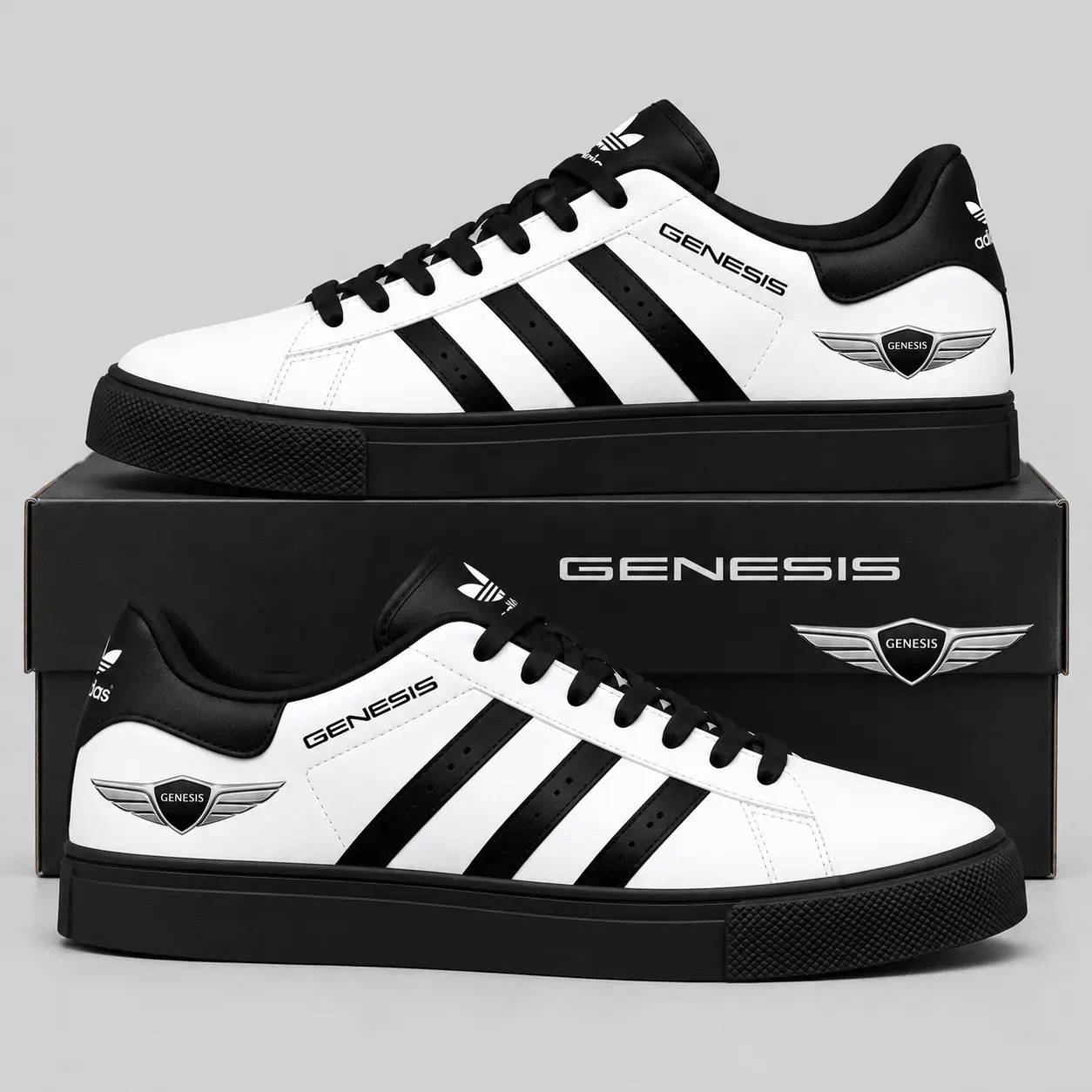 Genesis | Triple Stripe Crest Superstar Shoes