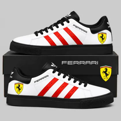 Ferrari | Triple Stripe Crest Superstar Shoes