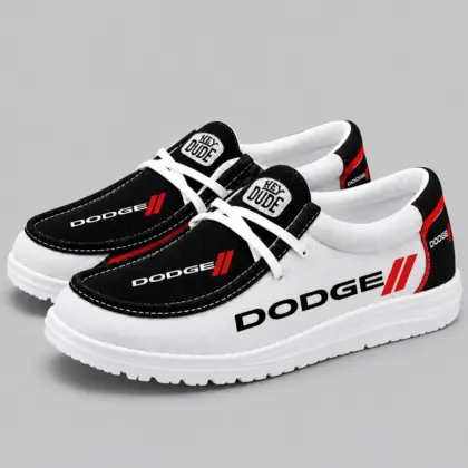 Dodge | Apron Toe Paneled Lace-Up Loafer Shoes