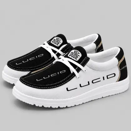 Lucid | Apron Toe Paneled Lace-Up Loafer Shoes